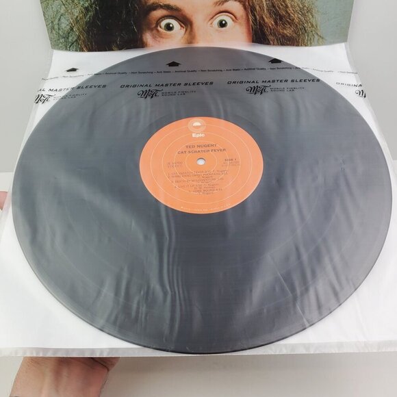 Ted Nugent Cat Scratch Fever Vinyl Record 1977 LP Original JE 34700 VG+ - Picture 7 of 11